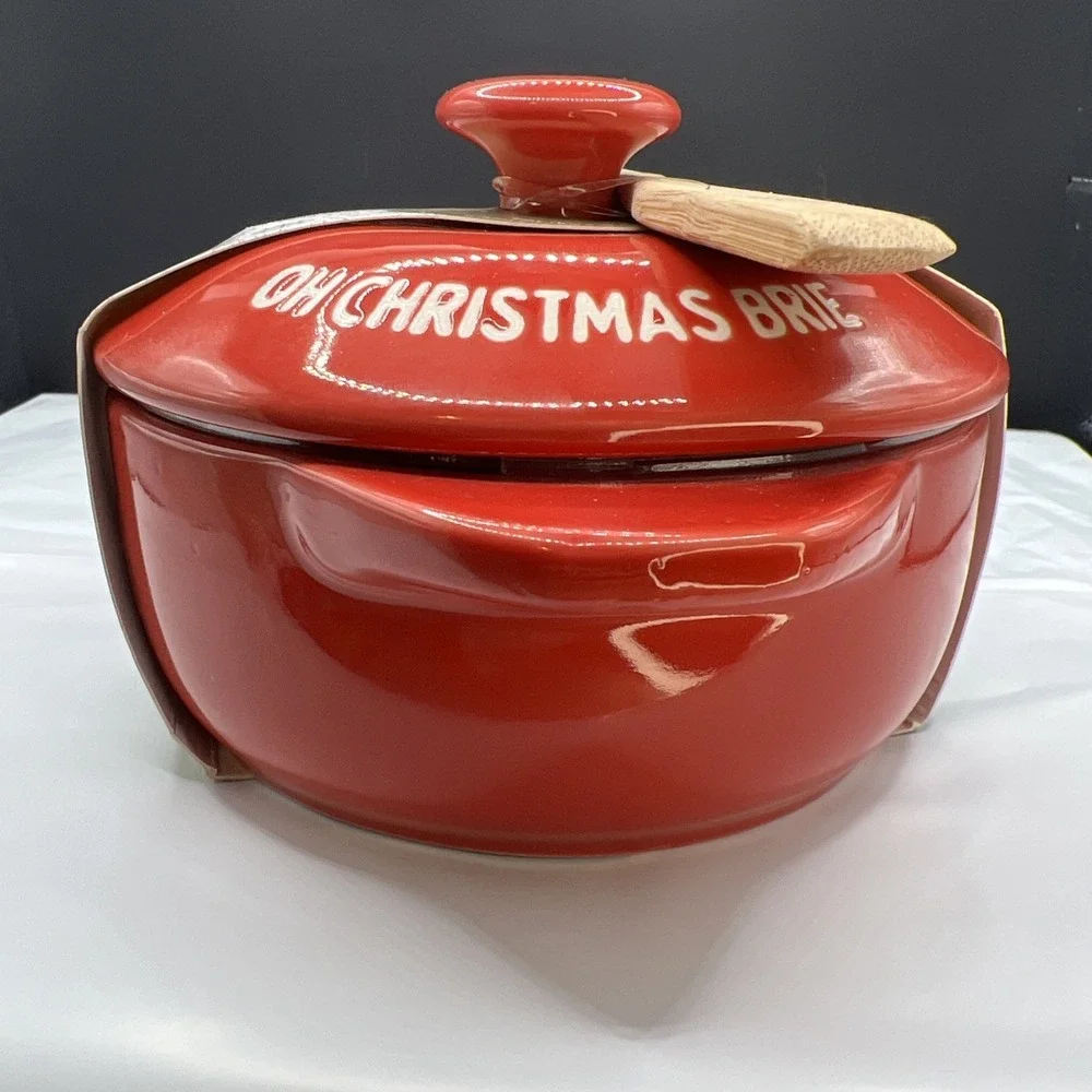 Wild Eye Designs Brie Cheese Baker Red 